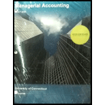 MANAGERIAL ACCOUNTING W/CONNEC >CI< - 10th Edition - by HILTON - ISBN 9781308398020