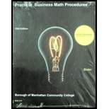 PRAC.BUS.MATH PROCEDURES >CUSTOM< - 16th Edition - by Slater - ISBN 9781308960968