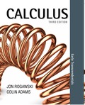 Calculus: Early Transcendentals - 3rd Edition - by Rogawski - ISBN 9781319030728