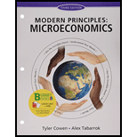 Loose-leaf Version for Modern Principles of Microeconomics & LaunchPad (Six Month Access) - 3rd Edition - by Tyler Cowen, Alex Tabarrok - ISBN 9781319036065