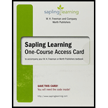 Sapling e-Book and Homework for Quantitative Chemical Analysis (Six Month Access)