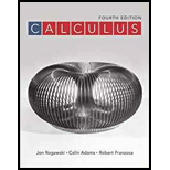 EBK CALCULUS - 4th Edition - by FRANZOSA - ISBN 9781319055844