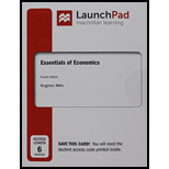 LaunchPad for Essentials of Economics (Six Months Access) - 4th Edition - by Paul Krugman, Robin Wells, Kathryn Graddy - ISBN 9781319068721