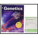 Loose-leaf Version for Genetics: A Conceptual Approach 6E & SaplingPlus (Six-Month Access)