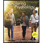 EBK EXPLORING PSYCHOLOGY - 11th Edition - by DeWall - ISBN 9781319127756