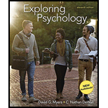 Loose-leaf Version For Exploring Psychology - 11th Edition - by David G. Myers, C. Nathan DeWall - ISBN 9781319127763