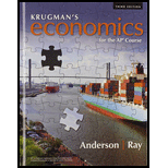 EBK KRUGMAN'S ECONOMICS F/AP COURSE     - 3rd Edition - by Anderson - ISBN 9781319233822