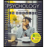 Loose-leaf Version for Psychology in Modules 13e & Achieve for Psychology in Modules (1-Term Access) - 13th Edition - by Myers,  David G., DeWall,  C. Nathan - ISBN 9781319487621