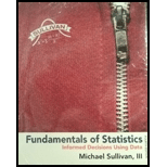 FUND OF STATISTICS W/MYMATHLAB >IP< - 4th Edition - by Sullivan - ISBN 9781323089231
