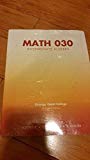Math 030: Intermediate Algebra Orange Coast College