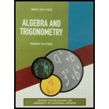 Algebra and Trigonometry (Custom) - 2nd Edition - by Blitzer - ISBN 9781323186084