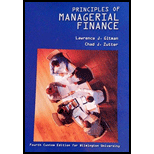 Principles of Managerial Finance