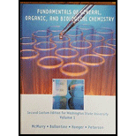Fundamentals Of General, Organic, And Biological Chemistry Volume 1 Second Custom Edition For Washington State University, 2/e