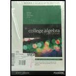 BITTINGER:COLLEGE ALGEBRA;GRAPHS&MODELS