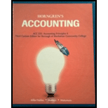 ACCOUNTING PRINCIPLES 222 5/16 >C< - 2nd Edition - by Horngren - ISBN 9781323461525