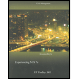 EXPERIENCING MIS >CUSTOM< - 7th Edition - by KROENKE - ISBN 9781323518731
