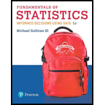 FUND OF STATISTICS(LL) W/WSCC ACCESS CD - 5th Edition - by Sullivan - ISBN 9781323751664