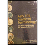 Acp Ahs 102-med Term @ Midland S Tech Coll - 8th Edition - by EHRLICH - ISBN 9781337050265