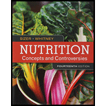 Bundle: Nutrition: Concepts and Controversies, 14th + MindTap Nutrition, 1 term (6 months) Printed Access Card