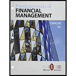 Bundle: Fundamentals of Financial Management, Concise Edition, 9th + LMS Integrated for MindTap Finance, 1 term (6 months) Printed Access Card - 9th Edition - by Eugene F. Brigham - ISBN 9781337073219