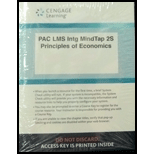 LMS Integrated MindTap Economics, 2 terms (12 months) Printed Access Card for Mankiw’s Principles of Economics, 8th