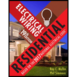 Electrical Wiring Residential - 19th Edition - by Ray C. Mullin, Phil Simmons - ISBN 9781337101837