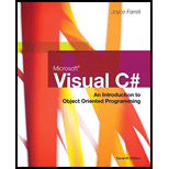Microsoft Visual C# - 7th Edition - by Joyce,  Farrell. - ISBN 9781337102100
