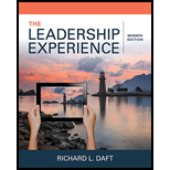 The Leadership Experience (MindTap Course List) - 7th Edition - by Richard L. Daft - ISBN 9781337102278