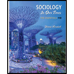 Sociology in Our Times: Essentials (LooseLeaf) - 11th Edition - by KENDALL - ISBN 9781337116138