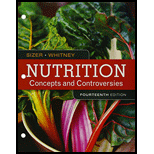 Bundle: Nutrition: Concepts and Controversies, Loose-leaf Version, 14th + MindTap Nutrition, 1 term (6 months) Printed Access Card