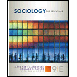 Bundle: Sociology: The Essentials, Loose-leaf Version, 9th + LMS Integrated for MindTap Sociology, 1 term (6 months) Printed Access Card - 9th Edition - by Margaret L. Andersen, Howard F. Taylor - ISBN 9781337128186