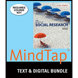Bundle: The Basics of Social Research, Loose-leaf Version, 7th + LMS Integrated for MindTap Sociology, 1 term (6 months) Printed Access Card