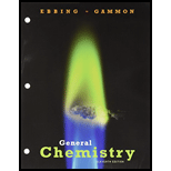 Bundle: General Chemistry, Loose-leaf Version, 11th + OWLv2 with Student Solutions Manual eBook, 4 terms (24 months) Printed Access Card - 11th Edition - by Darrell Ebbing, Steven D. Gammon - ISBN 9781337128469