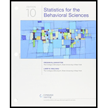 Bundle: Statistics for the Behavioral Sciences, Loose-leaf Version, 10th + MindTap Psychology, 1 term (6 months) Printed Access Card