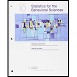 Bundle: Statistics for the Behavioral Sciences, Loose-leaf Version, 10th + Aplia, 1 term Printed Access Card - 10th Edition - by Frederick J Gravetter, Larry B. Wallnau - ISBN 9781337129039