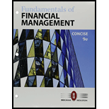 Bundle: Fundamentals of Financial Management, Concise, Loose-Leaf Version, 9th + LMS Integrated for MindTap Finance, 1 term (6 months) Printed Access Card