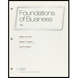 Bundle: Foundations of Business, Loose-leaf Version, 5th + LMS Integrated for MindTap Introduction to Business, 1 term (6 months) Printed Access Card - 5th Edition - by William M. Pride, Robert J. Hughes, Jack R. Kapoor - ISBN 9781337150088