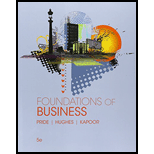 Bundle: Foundations of Business, 5th + LMS Integrated for MindTap Introduction to Business, 1 term (6 months) Printed Access Card - 5th Edition - by William M. Pride, Robert J. Hughes, Jack R. Kapoor - ISBN 9781337191982