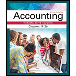 Accounting, Chapters 14-26