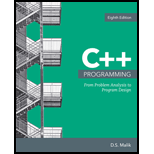 Mindtap Computing, 1 Term (6 Months) Printed Access Card For Malik's C++ Programming: From Problem Analysis To Program Design, 8th (mindtap Course List) - 8th Edition - by Malik, D. S. - ISBN 9781337274739