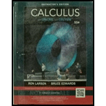 Calculus (MindTap Course List) - 11th Edition - by Ron Larson, Bruce H. Edwards - ISBN 9781337275347