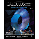 Calculus of a Single Variable - 11th Edition - by Ron Larson, Bruce H. Edwards - ISBN 9781337275361