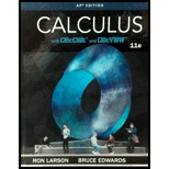 Calculus with CalcChat and CalcView, AP Edition, 9781337286886, 1337286885, 2018