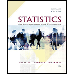 Statistics for Management and Economics (Book Only) - 11th Edition - by Gerald Keller - ISBN 9781337296946