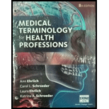 MED.TERM.F/HEALTH PROFESS.(LL)>CUSTOM< - 8th Edition - by EHRLICH - ISBN 9781337326902