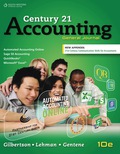 EBK CENTURY 21 ACCOUNTING: GENERAL JOUR - 10th Edition - by LEHMAN - ISBN 9781337341523