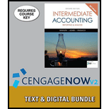 Bundle: Intermediate Accounting: Reporting And Analysis, 2017 Update, Loose-leaf Version, 2nd + Lms Integrated Cengagenowv2, 2 Terms Printed Access Card - 2nd Edition - by James M. Wahlen, Jefferson P. Jones, Donald Pagach - ISBN 9781337358576