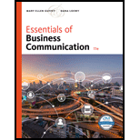 Llf Essentials Business Communication - 11th Edition - by Guffey - ISBN 9781337386616