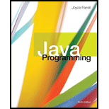Java Programming (MindTap Course List) - 9th Edition - by Joyce Farrell - ISBN 9781337397070
