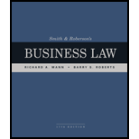 Bundle: Smith And Roberson’s Business Law, Loose-leaf Version, 17th + Lms Integrated Mindtap Business Law, 1 Term (6 Months) Printed Access Card